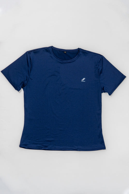 Blue Round Neck Female Jersey